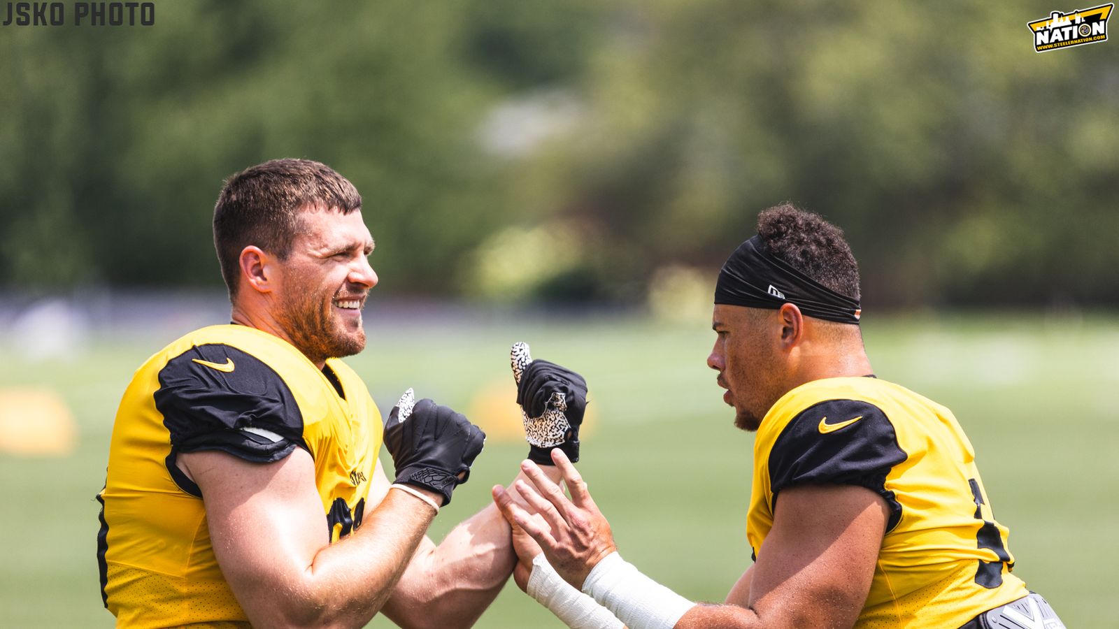 Steelers' TJ Watt And Alex Highsmith Facing Big Issue Against Packers In Week 8 (Steelers News). Photo by Jordan Schofield / SteelerNation (X: @JSKO_PHOTO)